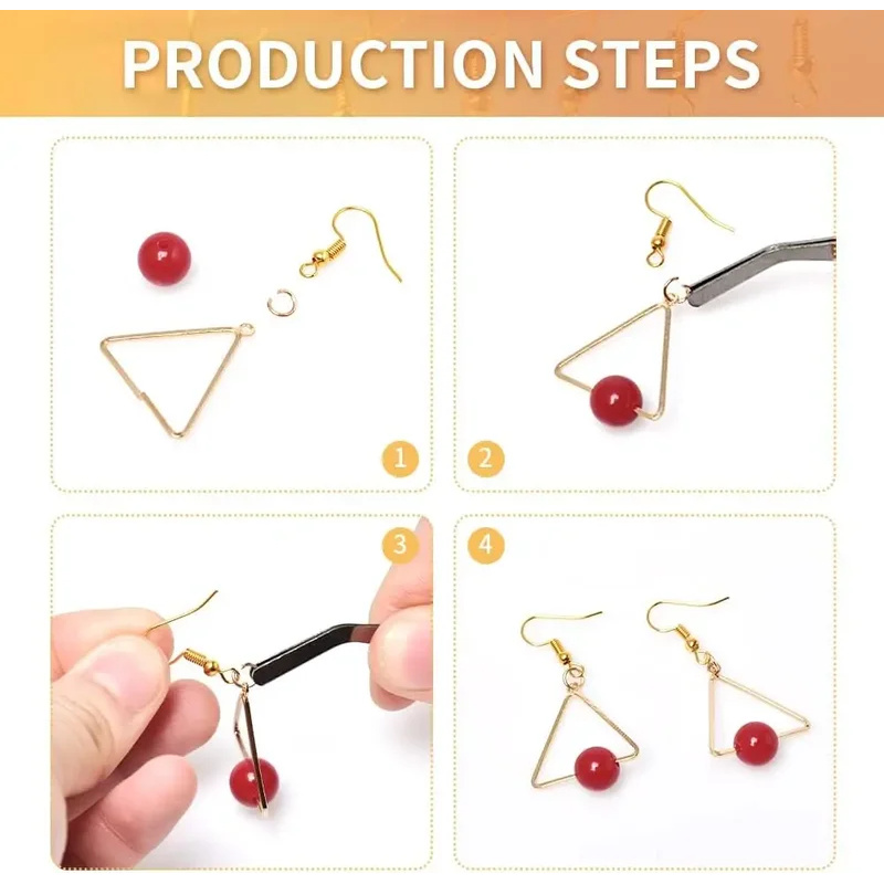 100/500pcs DIY Earring Finding - مراجعة Jewelry Making Hardware وسعره