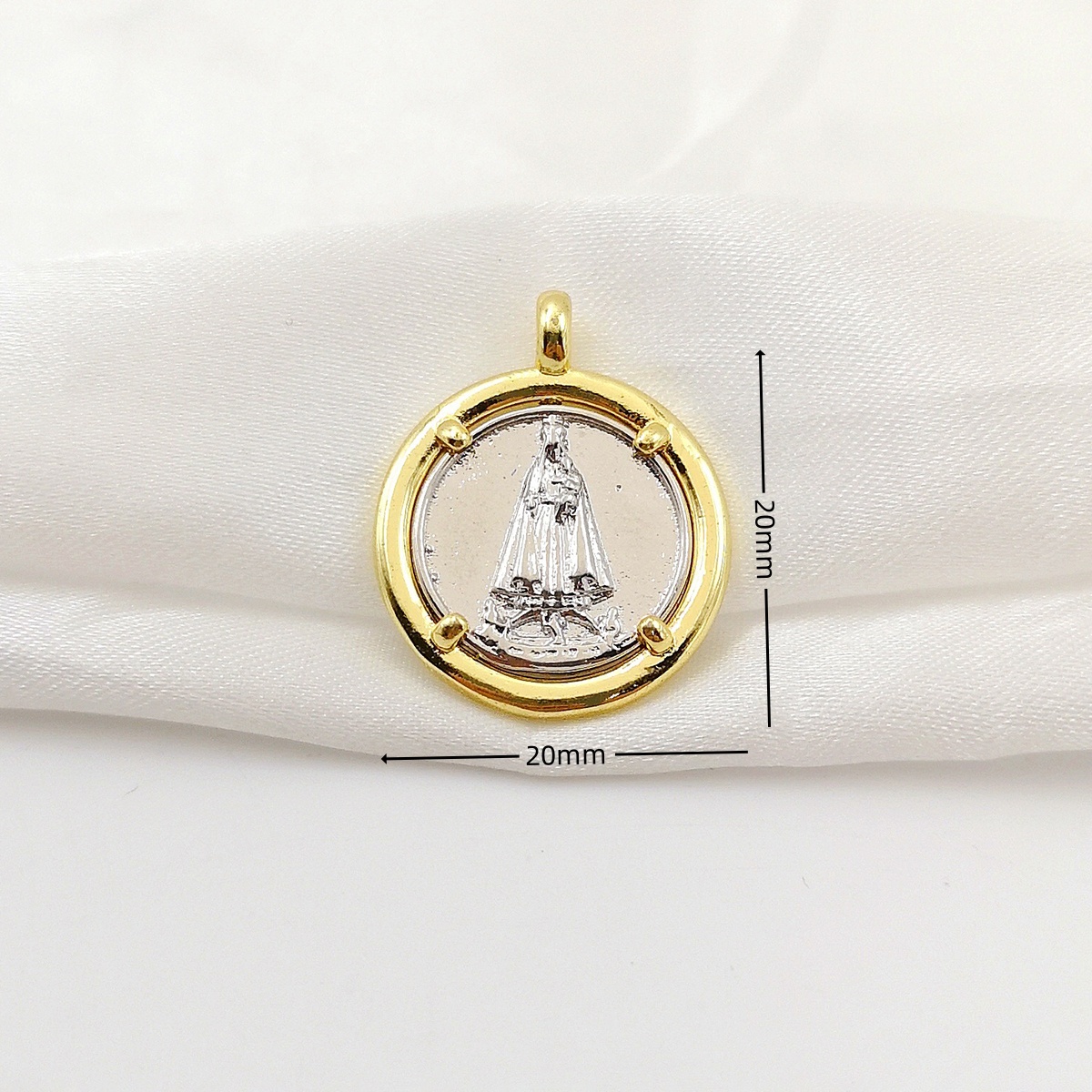 Gold Plated Our Lady of Fatima - مراجعة Jewelry Making In La وسعره