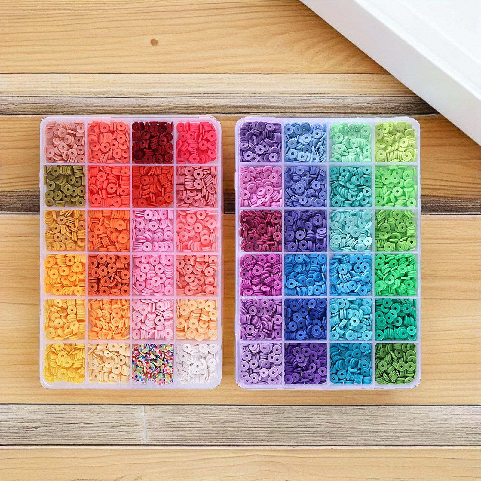 1Set Polymer Clay Beads Jewelr - مراجعة Jewelry Making Adults وسعره