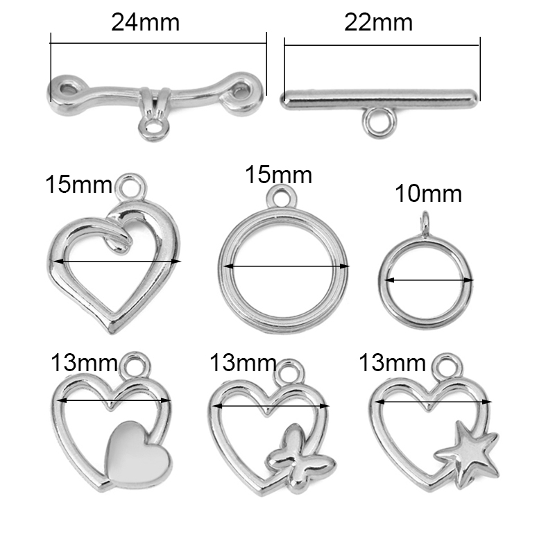 5sets PVD Never Fade Stainless - مراجعة Jewelry Making Hardware وسعره