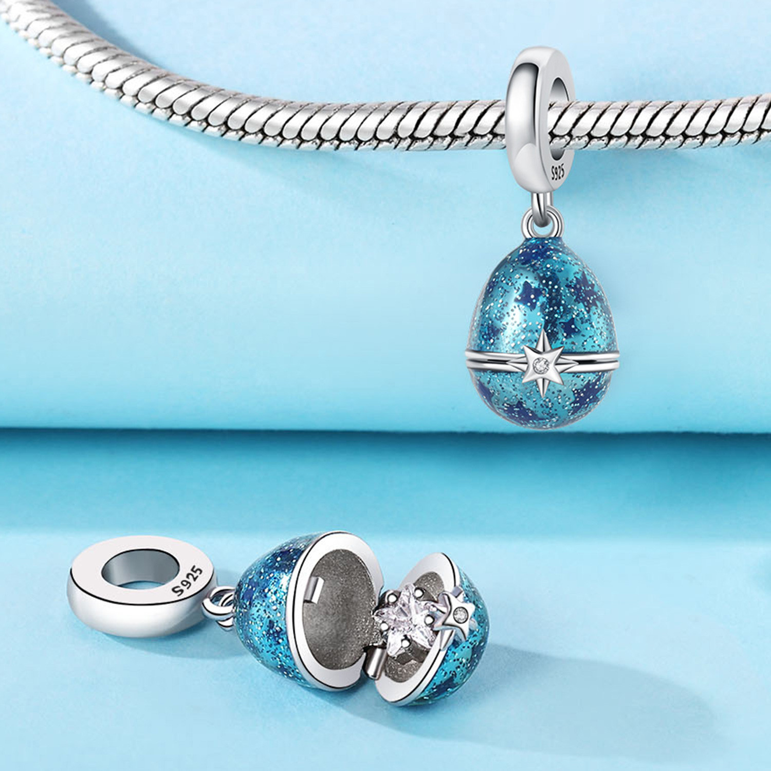 MISEFF S925 Sterling Silver Ch - مراجعة Jewelry Making Books وسعره