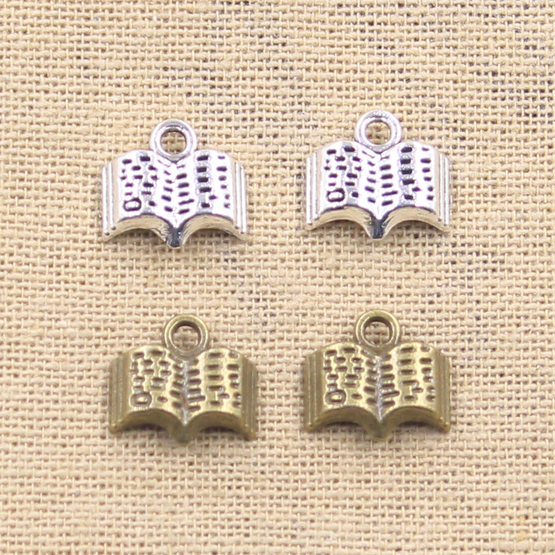 15pcs Charms Open Holy Bible B - مراجعة Jewelry Making Books وسعره