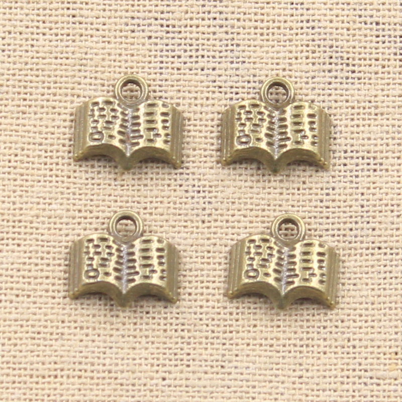 15pcs Charms Open Holy Bible B - مراجعة Jewelry Making Books وسعره