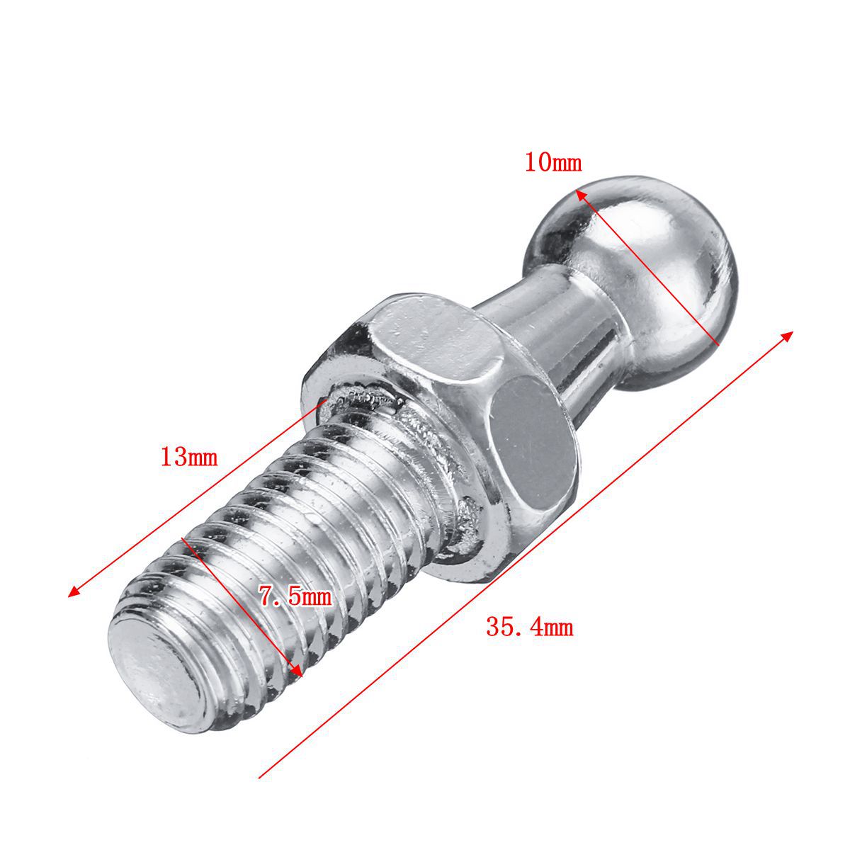 10mm M8 Boot Bonnet Gas Strut  - مراجعة Eyepin Ball End وسعره