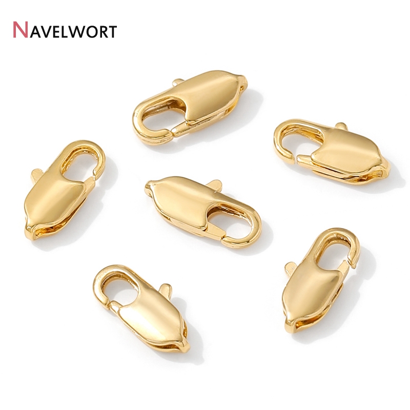 5/10/15Pcs 14K Gold Plated Bra - مراجعة Jewelry Making Hardware وسعره