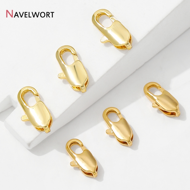 5/10/15Pcs 14K Gold Plated Bra - مراجعة Jewelry Making Hardware وسعره