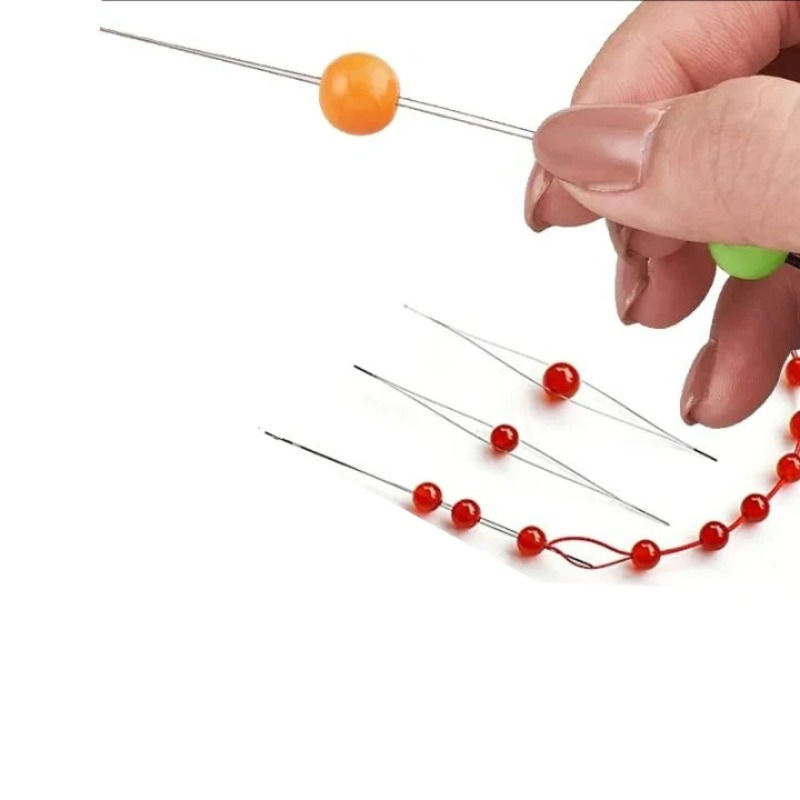 1-10pcs Beading Needles Seed B - مراجعة Jewelry Making Degree وسعره