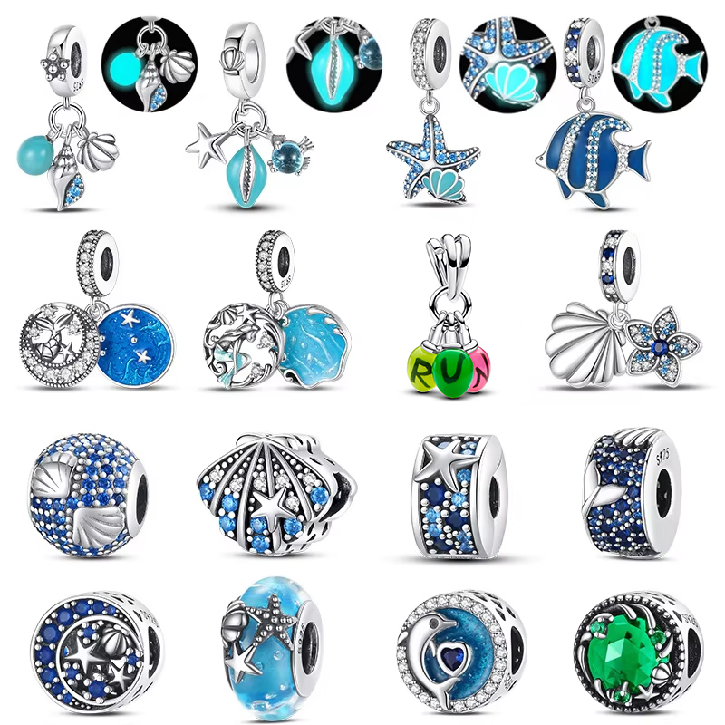 925 Sterling Silver Ocean Glow - مراجعة Jewelry Making In La وسعره
