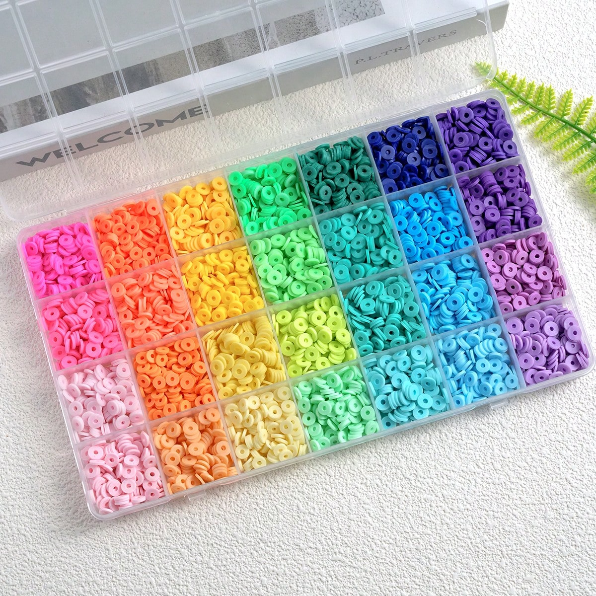 A Set Clay Beads For Bracelet  - مراجعة Jewelry Making Degree وسعره