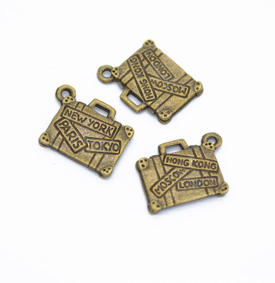 150pcs Charms Travel Bags New  - مراجعة Jewelry Making York وسعره