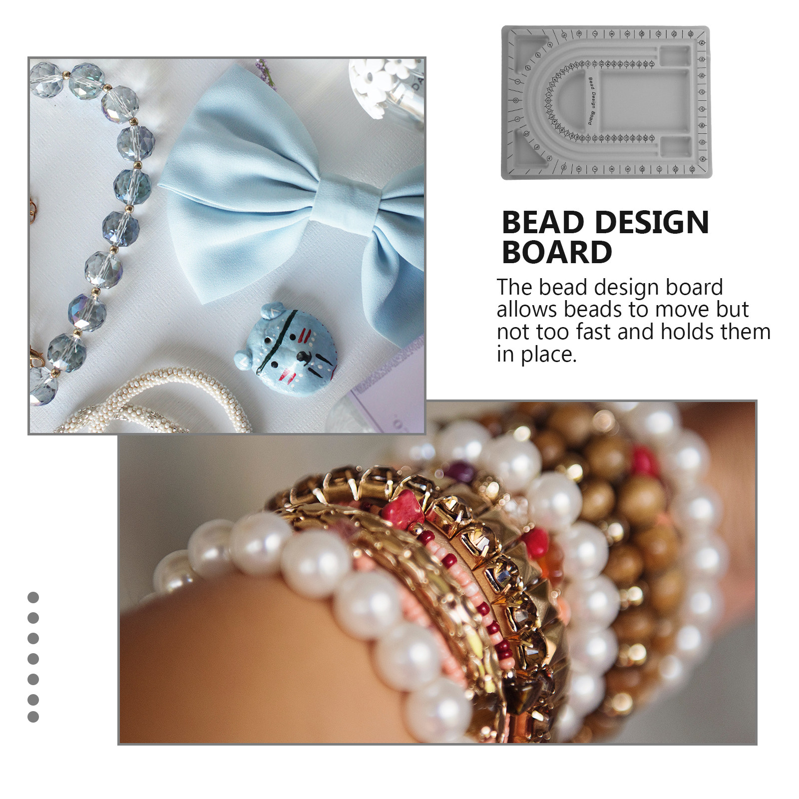 2Pcs Bead Design Board Jewelry - مراجعة Jewelry Making Beads وسعره