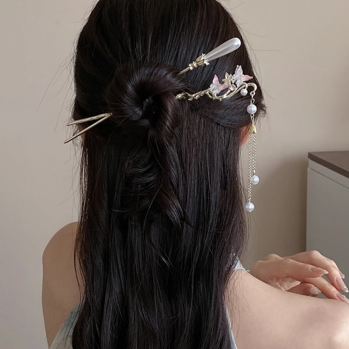 2025 New Flower Hairpin For Wo - مراجعة Jewelry Making Adults وسعره