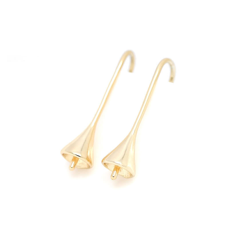 18K Gold Color Brass Can fit H - مراجعة Jewelry Making Beads وسعره