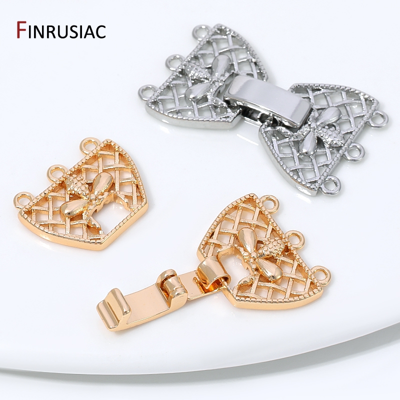 14K Gold Plated Brass 3-Row Pe - مراجعة Jewelry Making Beads وسعره
