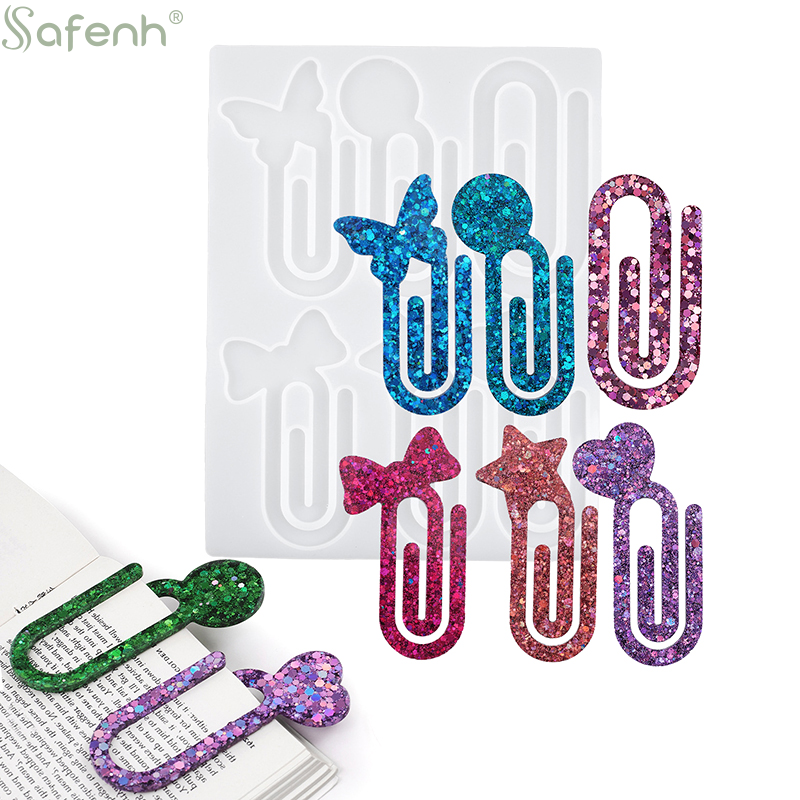 1PC Silicone Paperclip Bookmar - مراجعة Jewelry Making Books وسعره