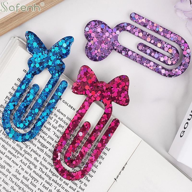 1PC Silicone Paperclip Bookmar - مراجعة Jewelry Making Books وسعره