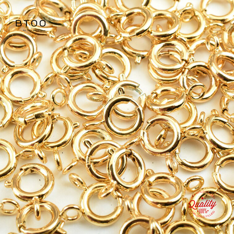 14K Gold Filled Spring Ring Cl - مراجعة Jewelry Making Hardware وسعره