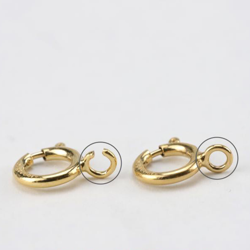 14K Gold Filled Spring Ring Cl - مراجعة Jewelry Making Hardware وسعره