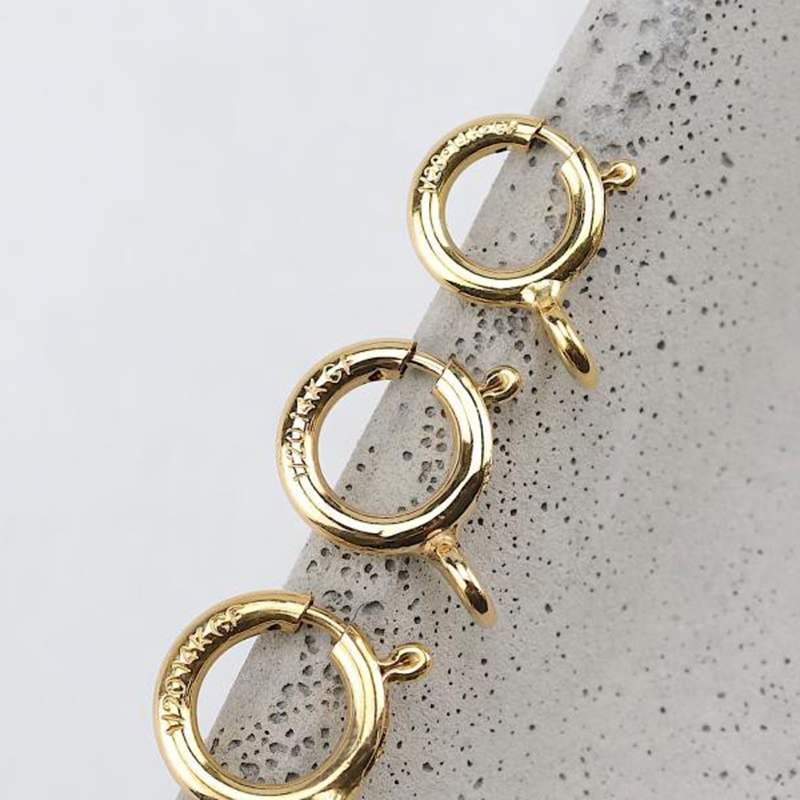 14K Gold Filled Spring Ring Cl - مراجعة Jewelry Making Hardware وسعره