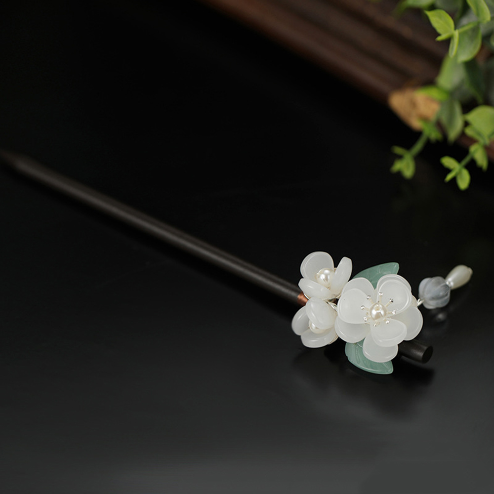 Retro Flower Hairpin With Pear - مراجعة Jewelry Making Adults وسعره