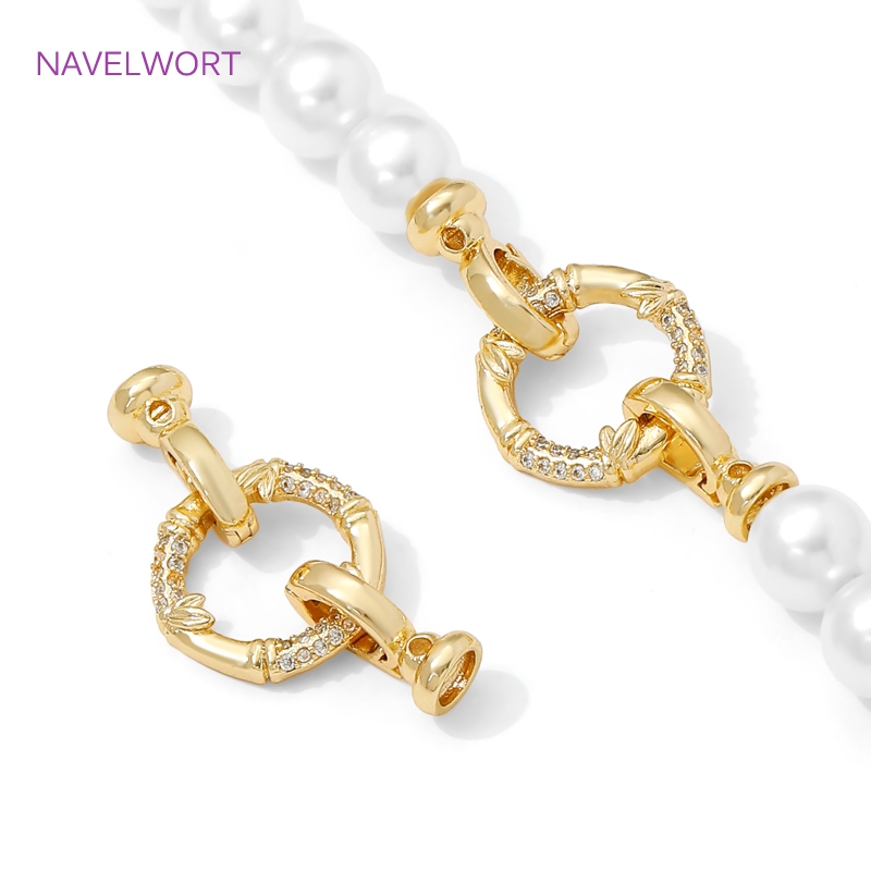 1/2Pcs 14K Gold Plated Pearl C - مراجعة Jewelry Making Beads وسعره
