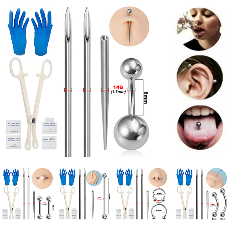 Body Piercing Kit Surgical Ste - مراجعة Jewelry Making Needle Nose Pliers وسعره