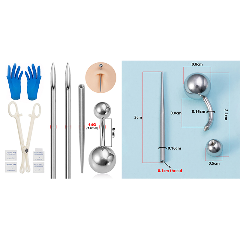 Body Piercing Kit Surgical Ste - مراجعة Jewelry Making Needle Nose Pliers وسعره