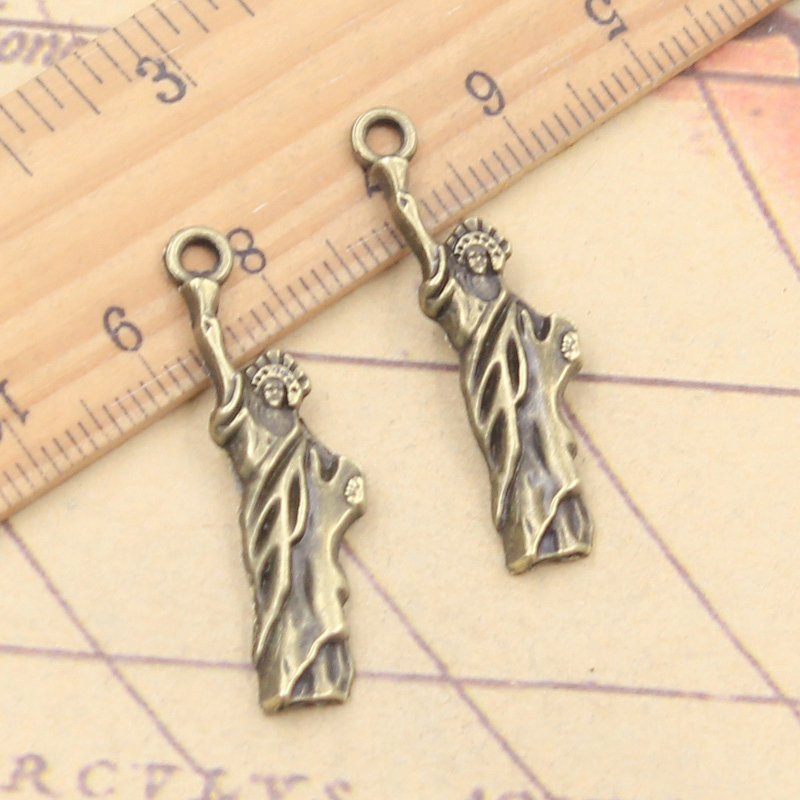 20pcs Charms Statue Of Liberty - مراجعة Jewelry Making York وسعره